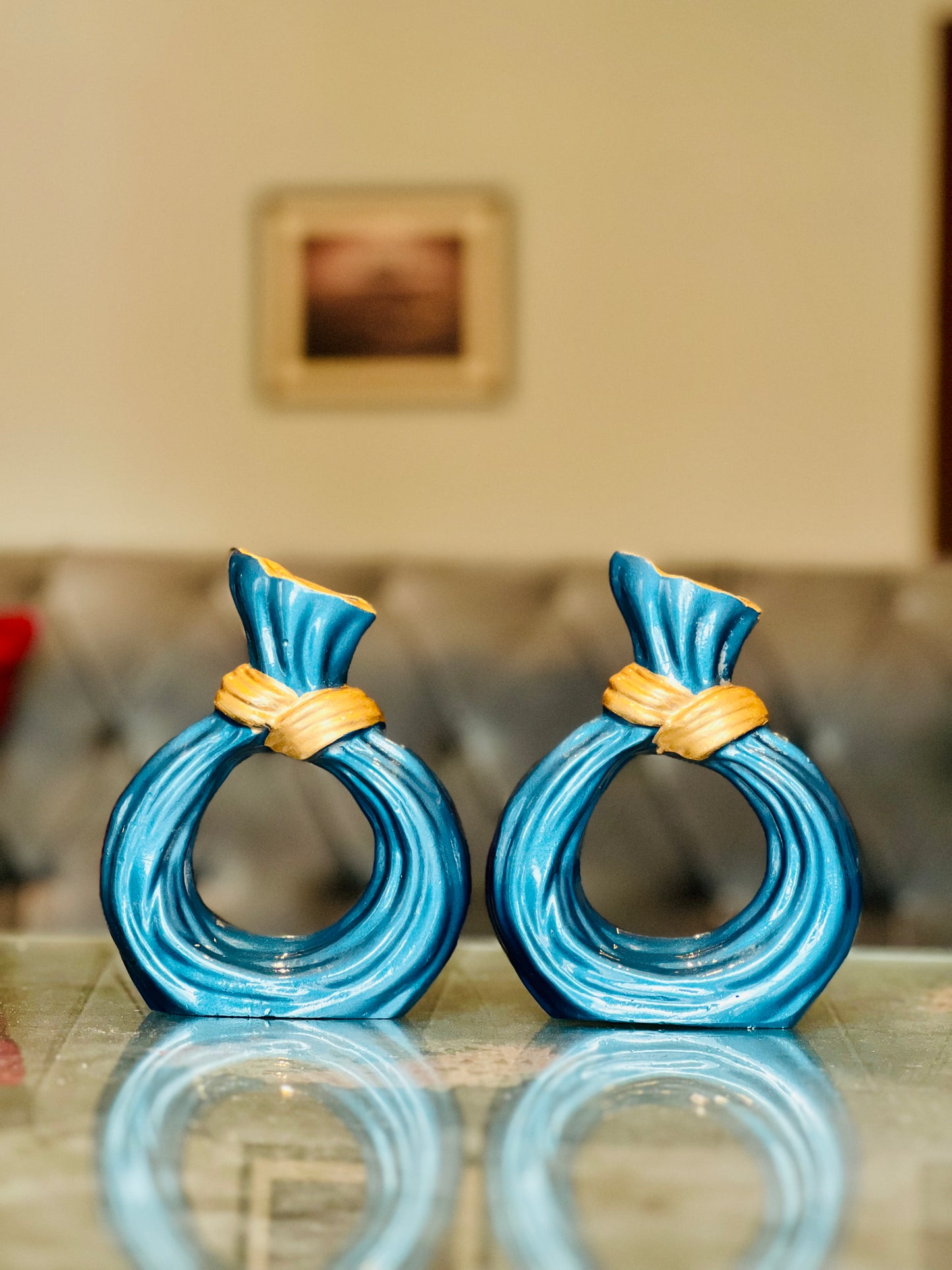 💫🍃 Donut Vase – Set of 2 with Free Delivery