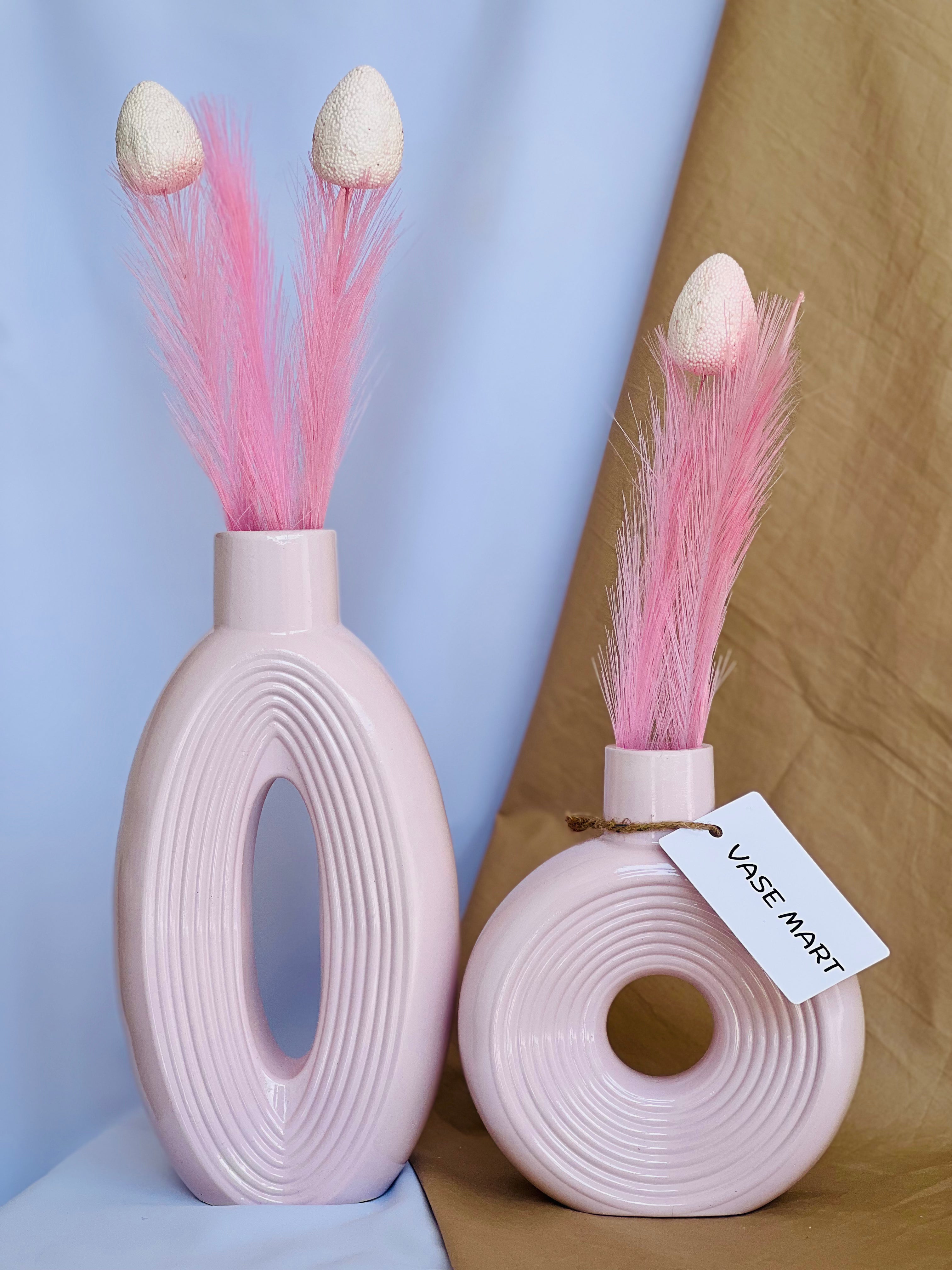 Orbit + Ring Vase (Set Of 2-Pieces)