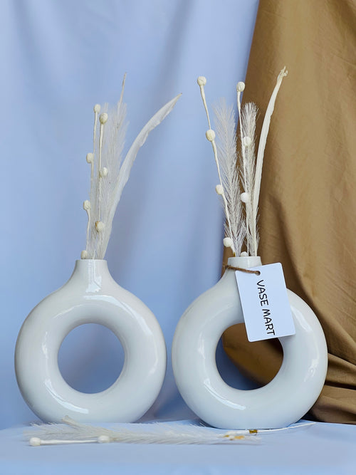 Donut Vase (Set of 2 Pieces )