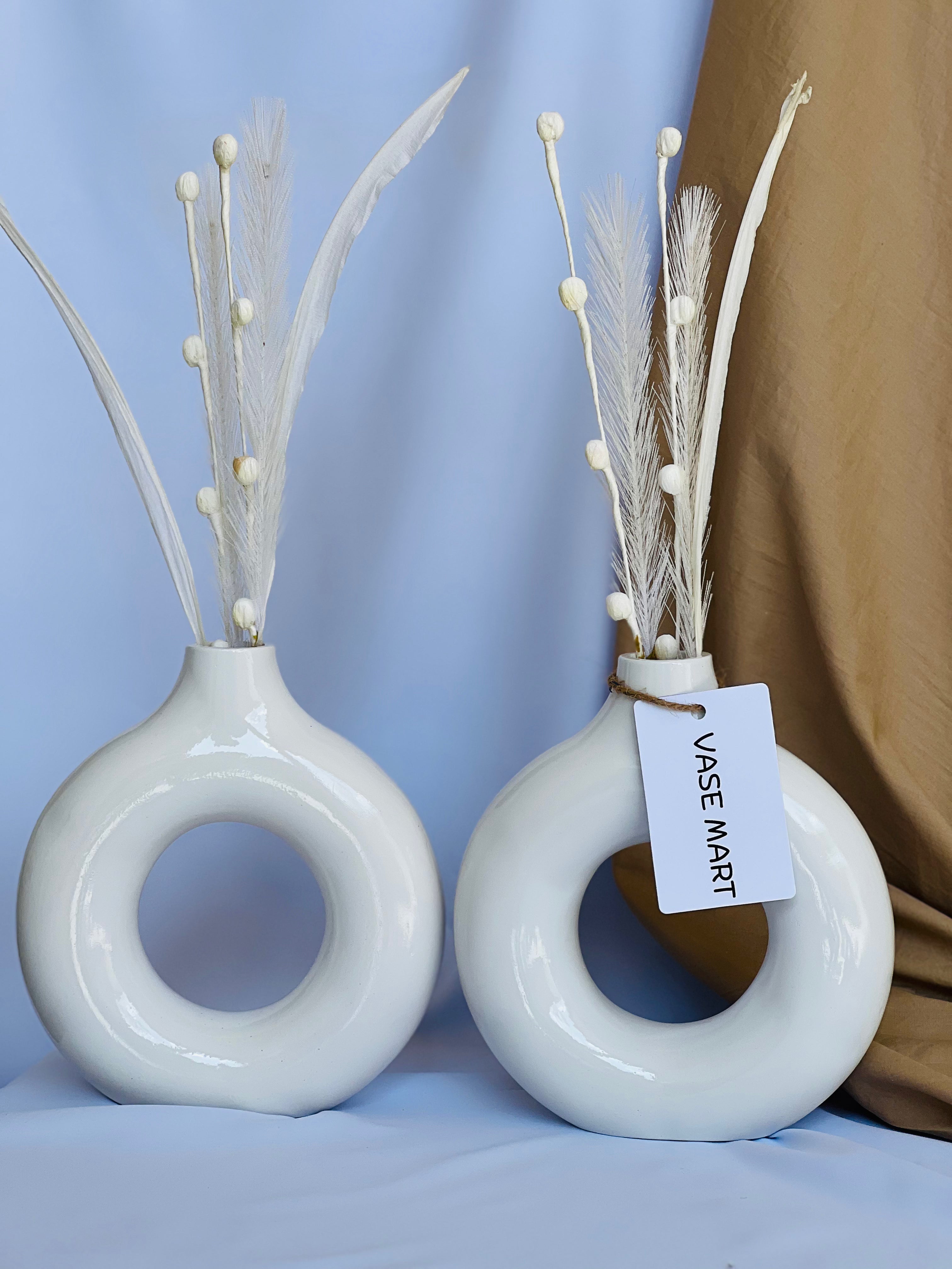 Donut Vase (Set of 2 Pieces )
