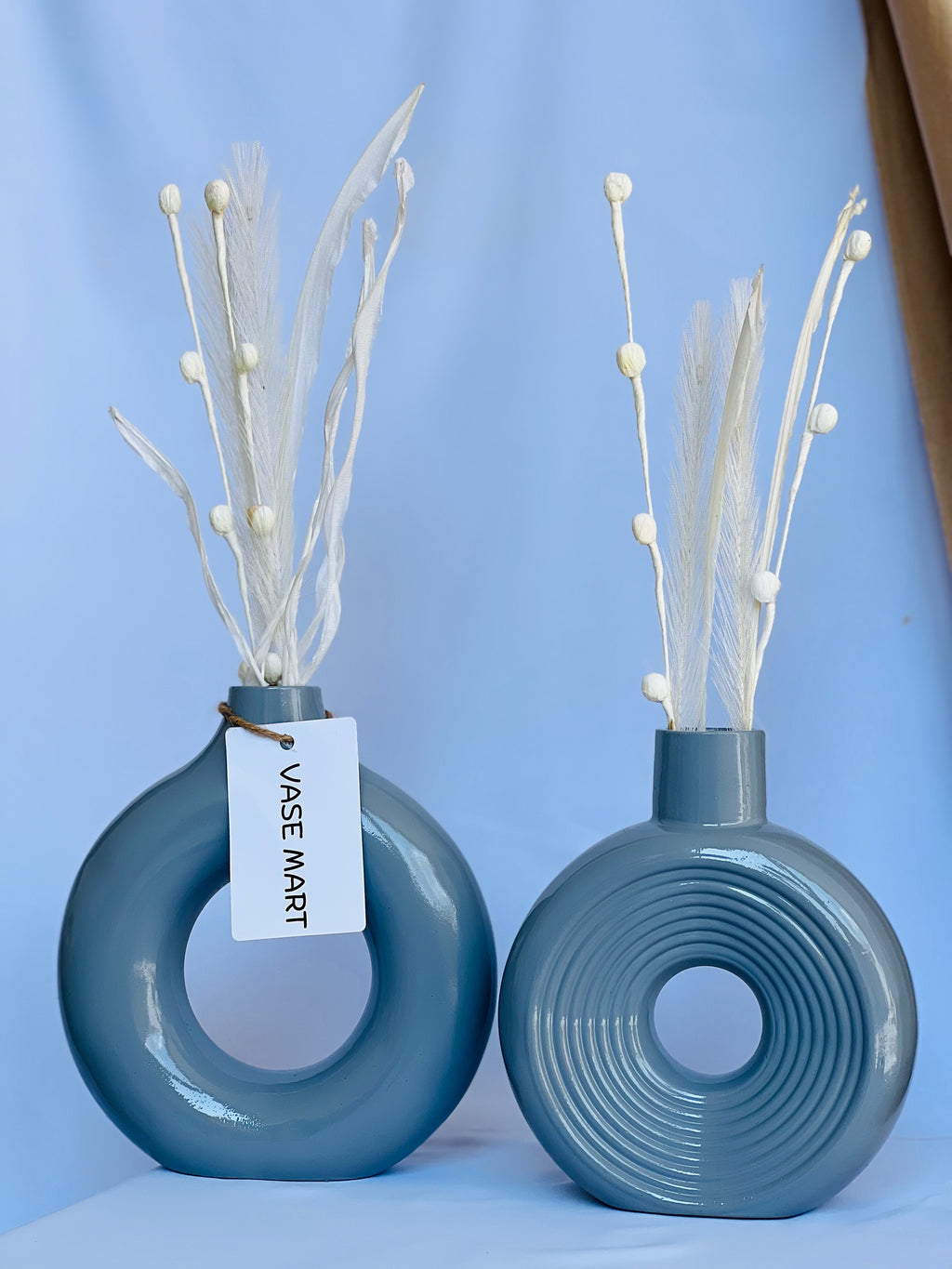 Donut + Ring Vases (Set of 2-Pieces)