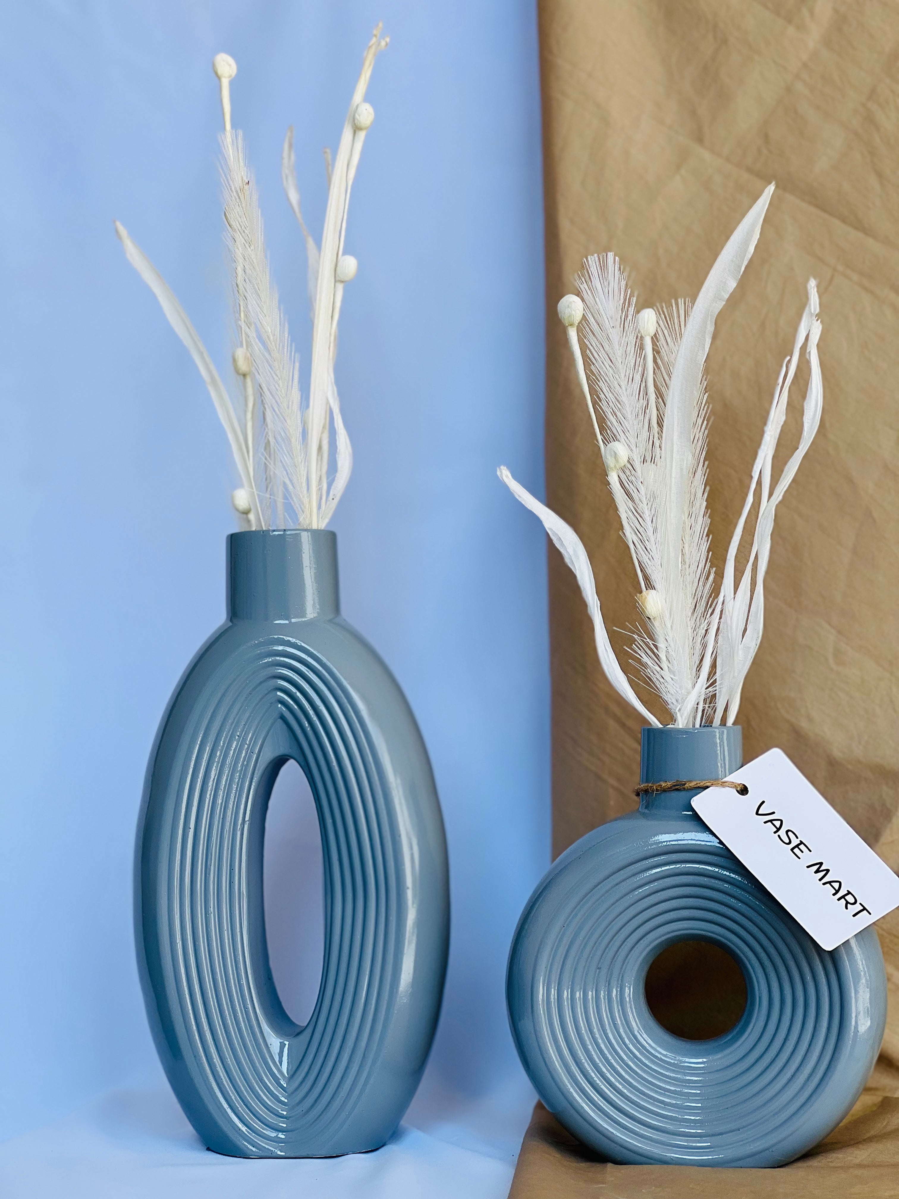 Orbit + Ring Vase (Set Of 2-Pieces)
