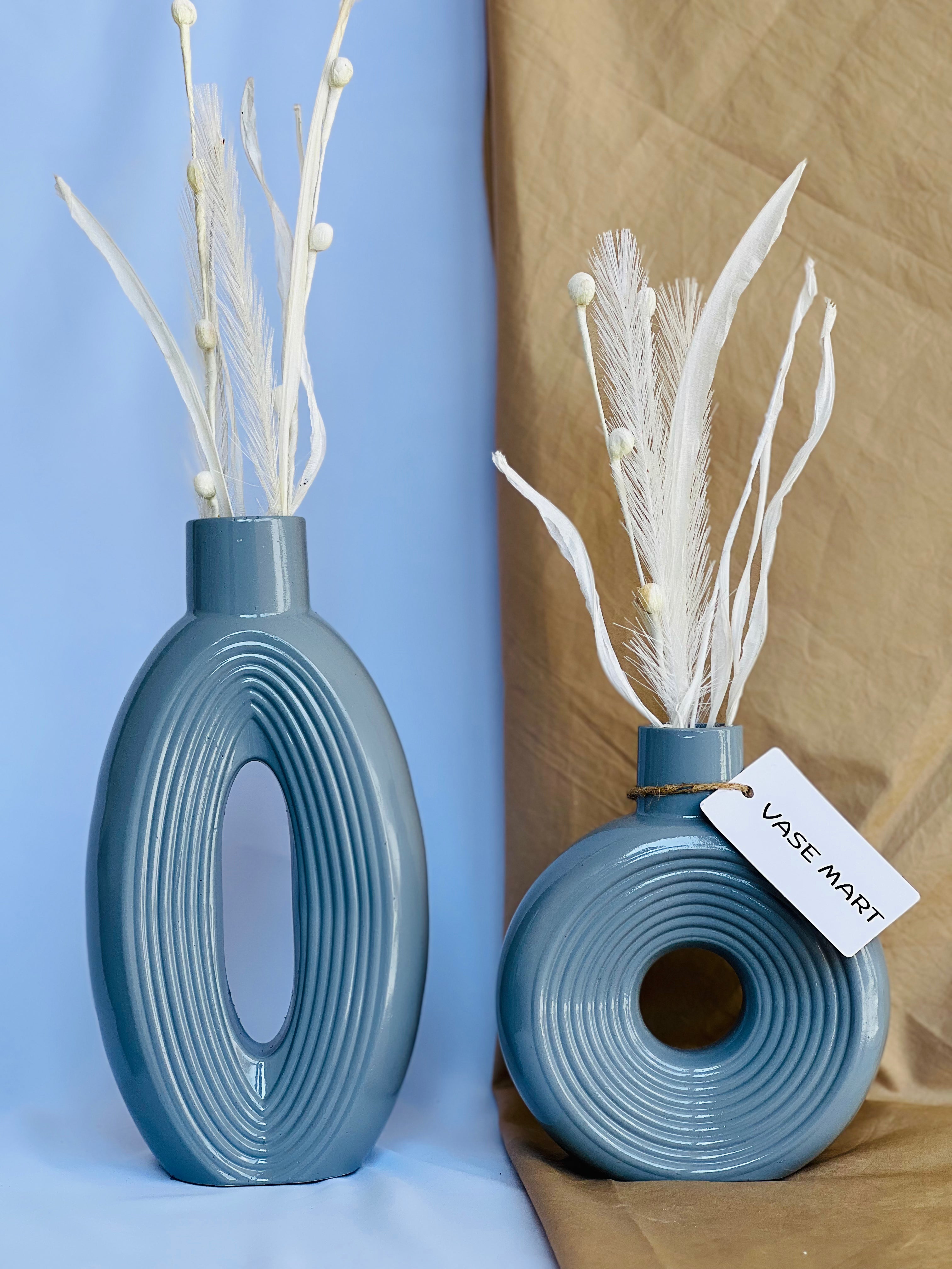 Orbit + Ring Vase (Set Of 2-Pieces)
