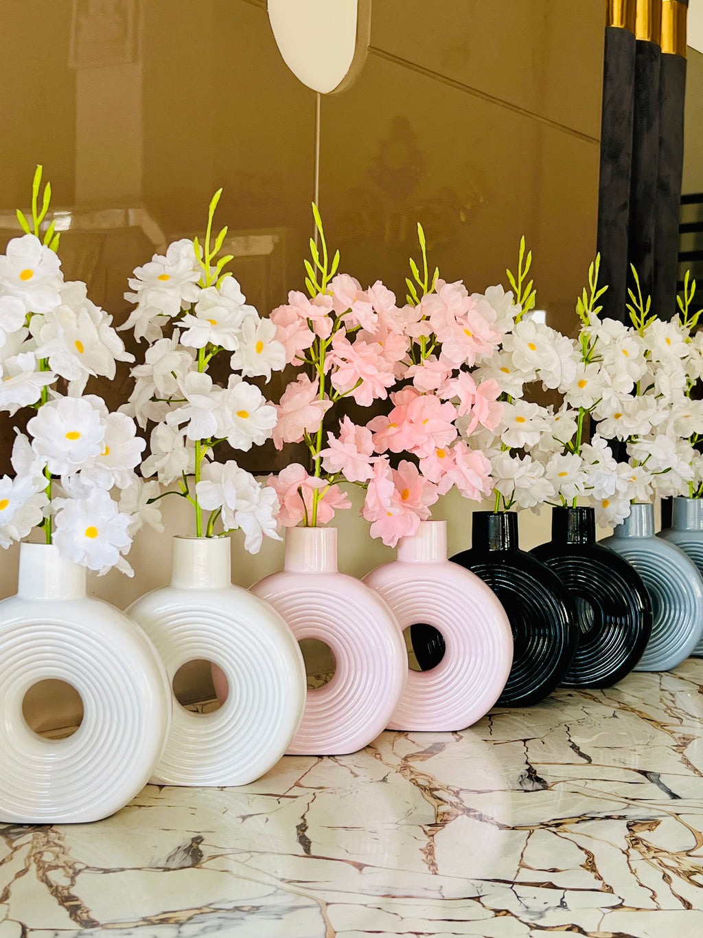 Ring Vase (Set of 2 Pieces)