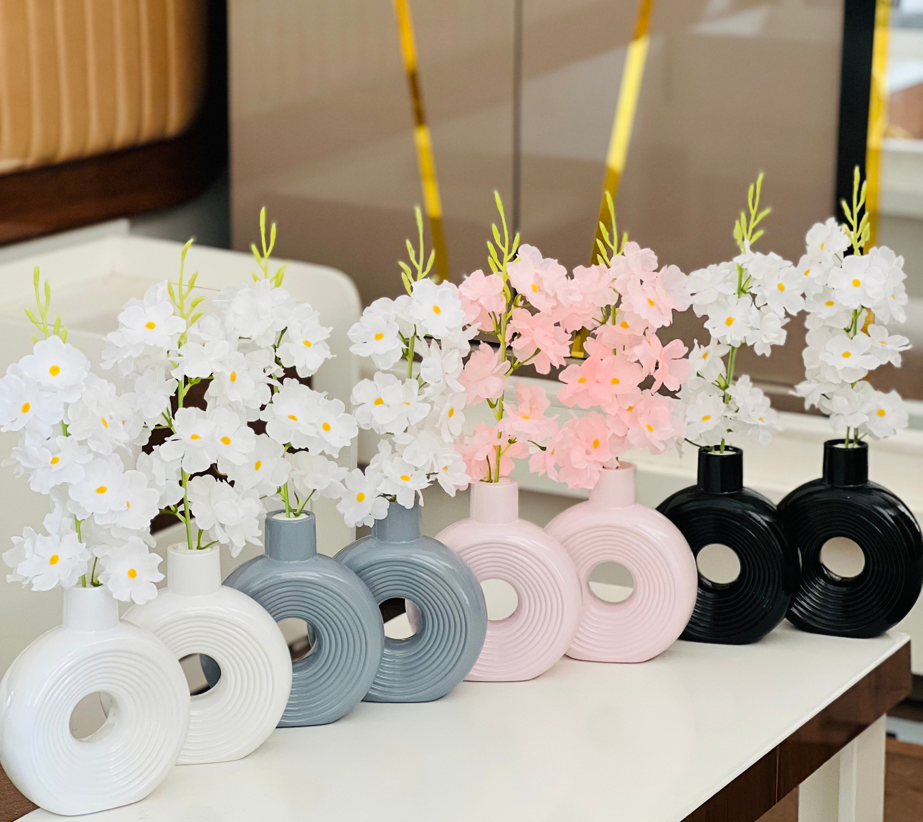 Ring Vase (Set of 2 Pieces)